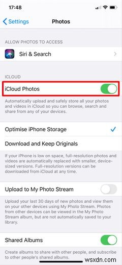 วิธีดาวน์โหลดรูปภาพจาก iCloud 