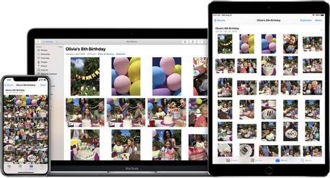iPhone Photo Sync:iCloud กับ Google Photos กับ Dropbox 