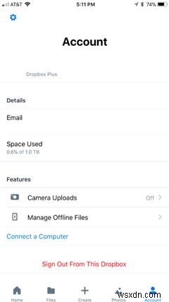 iPhone Photo Sync:iCloud กับ Google Photos กับ Dropbox 