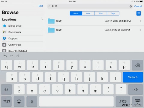 วิธีใช้แอพไฟล์ใหม่ของ iOS 11 บน iPhone และ iPad 