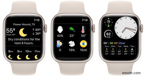 8 แอพพยากรณ์อากาศที่ดีที่สุดสำหรับ Apple Watch 