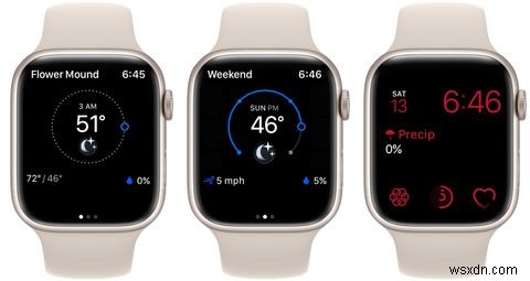 8 แอพพยากรณ์อากาศที่ดีที่สุดสำหรับ Apple Watch 