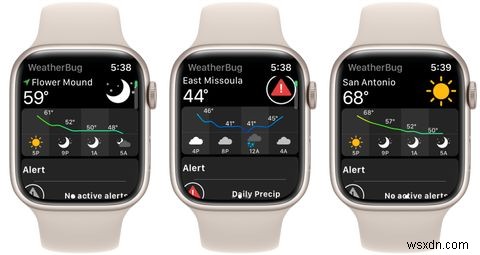 8 แอพพยากรณ์อากาศที่ดีที่สุดสำหรับ Apple Watch 