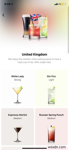 6 แอพ Mixology สำหรับ iPhone สำหรับการประดิษฐ์เครื่องดื่มชั้นยอด 