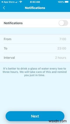 8 แอพ Hydration ของ iPhone ที่เตือนให้คุณดื่มน้ำมากขึ้น 