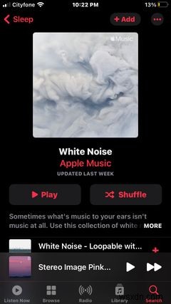 7 แอพ iPhone เสียงรบกวนสีขาวเพื่อช่วยให้คุณนอนหลับ 