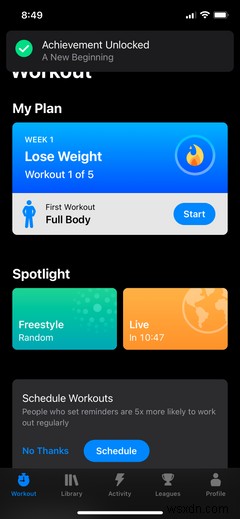 5 ทางเลือก Apple Fitness + ที่ดีที่สุดที่คุณควรลอง 