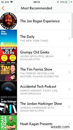 แอพ Podcast ที่ดีที่สุดสำหรับ iPhone และ iPad:7 ตัวเลือกยอดนิยมเมื่อเปรียบเทียบ 