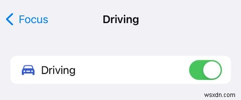 วิธีปิดโหมดขับรถบน iPhone ของคุณ 