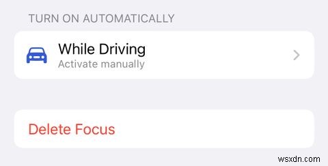 วิธีปิดโหมดขับรถบน iPhone ของคุณ 