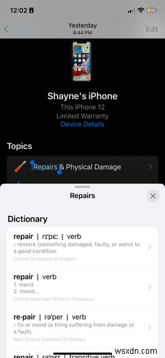 คุณรู้หรือไม่ว่า iPhone ของคุณมีพจนานุกรมในตัว? นี่คือวิธีใช้งาน 