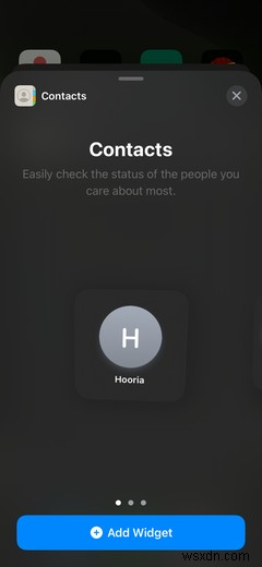 เพิ่มผู้ติดต่อไปยังหน้าจอโฮมของ iPhone ด้วยวิดเจ็ตนี้ 