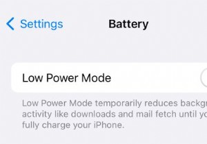 วิธีปิดโหมดพลังงานต่ำบน iPhone และ iPad