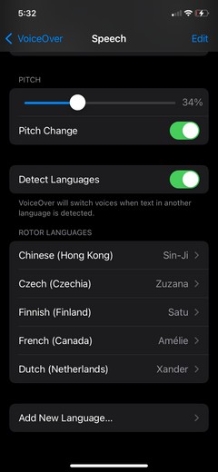 ต้องการใช้ VoiceOver ในภาษาอื่นหรือไม่? นี่คือวิธีการเปลี่ยน 