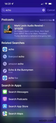 วิธีค้นหา Spotlight Search บน iPhone หรือ iPad ของคุณ 
