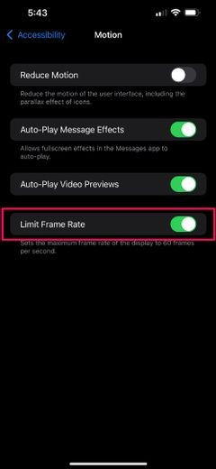 วิธีปิด 120Hz บน iPhone 13 Pro และ iPhone 13 Pro Max 
