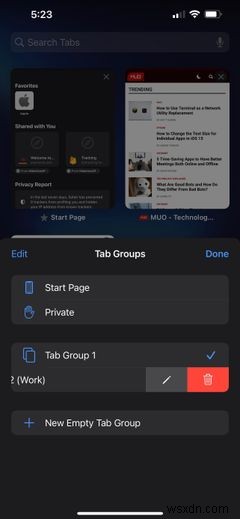 วิธีใช้กลุ่ม Safari Tab ใน iOS 15 และ iPadOS 15 