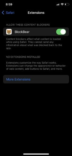 ในที่สุด คุณสามารถติดตั้ง Safari Extensions บน iPhone ด้วย iOS 15:นี่คือวิธีการ 