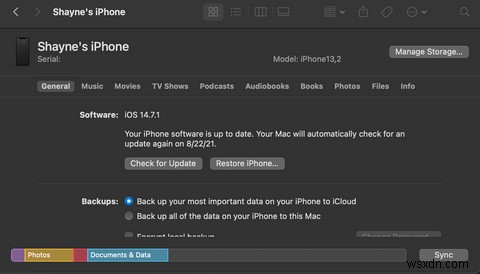 วิธีค้นหาว่า iOS เวอร์ชันใดทำงานบน iPhone ของคุณ 