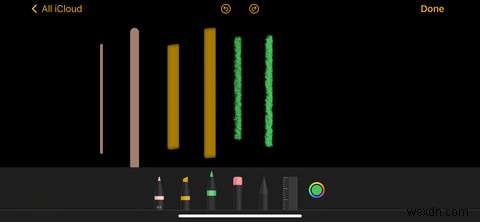 วิธีใช้เครื่องมือวาดภาพทั้งหมดใน Apple Markup 