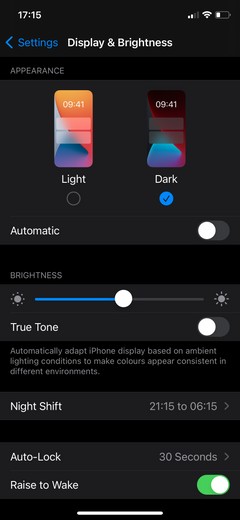 วิธีปิดความสว่างอัตโนมัติบน iPhone 