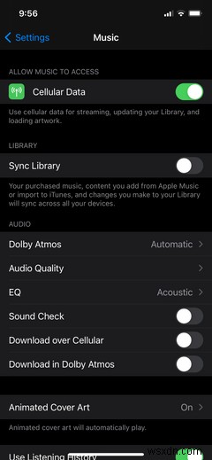 วิธีเปิดใช้งาน Dolby Atmos และ Spatial Audio สำหรับ Apple Music 