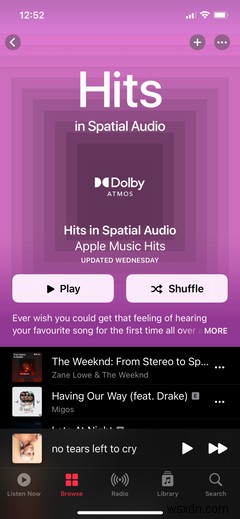 วิธีเปิดใช้งาน Dolby Atmos และ Spatial Audio สำหรับ Apple Music 