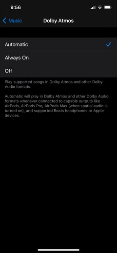 วิธีเปิดใช้งาน Dolby Atmos และ Spatial Audio สำหรับ Apple Music 