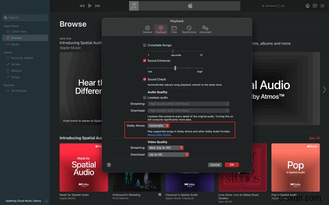 วิธีเปิดใช้งาน Dolby Atmos และ Spatial Audio สำหรับ Apple Music 