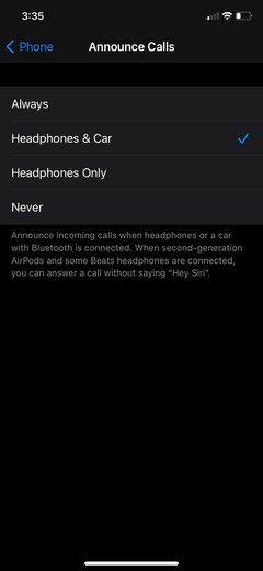 วิธีรับสาย iPhone ด้วย Siri ขณะใช้หูฟัง 