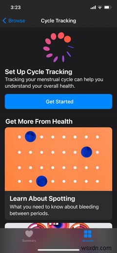 วิธีติดตามรอบประจำเดือนของคุณด้วยแอพสุขภาพ iPhone ของคุณ 