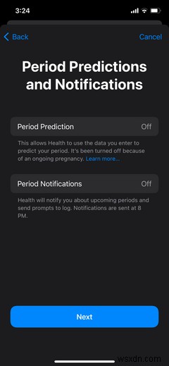 วิธีติดตามรอบประจำเดือนของคุณด้วยแอพสุขภาพ iPhone ของคุณ 