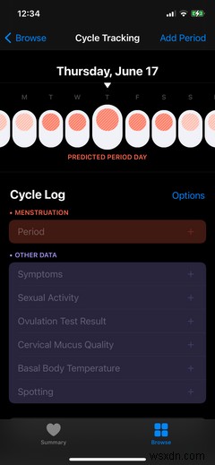 วิธีติดตามรอบประจำเดือนของคุณด้วยแอพสุขภาพ iPhone ของคุณ 