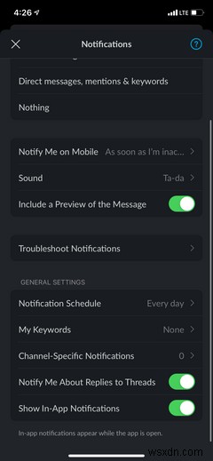 วิธีควบคุมการแจ้งเตือนข้อความของ iPhone ใน WhatsApp, Slack และอื่นๆ 