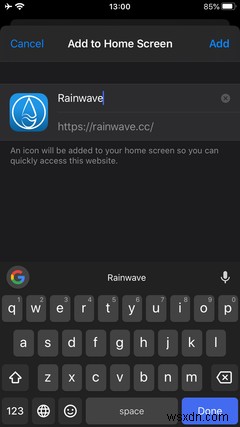 วิธีเพิ่มทางลัดเว็บไซต์ไปยังหน้าจอโฮมของ iPhone 