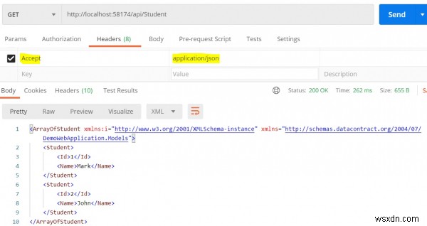 เราจะระบุประเภท MIME ใน Asp.Net WebAPI C # ได้อย่างไร 