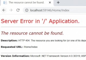 เราจะระบุชื่อนามแฝงสำหรับวิธีดำเนินการใน Asp .Net MVC C# ได้อย่างไร 