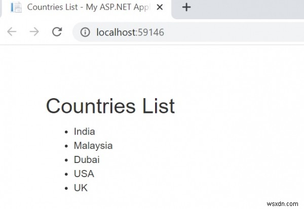 ViewData ใน ASP .Net MVC C # คืออะไร 