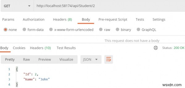 เราจะทดสอบ C # Asp.Net WebAPI ได้อย่างไร 