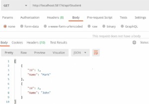 วิธีการใช้ปลายทาง Asp.Net WebAPI จากแอปพลิเคชันอื่นโดยใช้ C # 