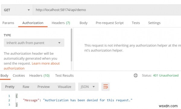การใช้ Authorize Attribute ใน C # Asp.Net webAPI คืออะไร 