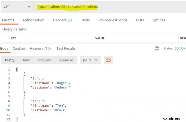 จะทำการกำหนดเวอร์ชันของ Web API ด้วย URI ใน C # ASP.NET WebAPI ได้อย่างไร 