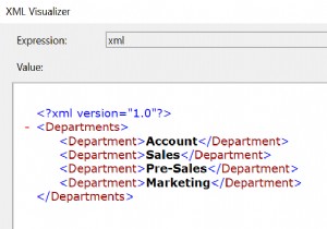 วิธีการเติม XDocument จาก String ใน C #? 