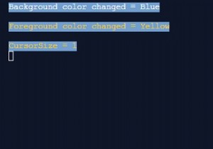 จะเปลี่ยน CursorSize ของ Console ใน C # ได้อย่างไร? 