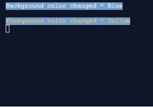 จะเปลี่ยนสีพื้นหน้าของข้อความใน C # Console ได้อย่างไร 