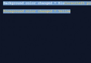 จะเปลี่ยน CursorLeft ของ Console ใน C # ได้อย่างไร 