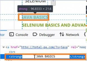 การใช้ XPATH เพื่อค้นหาข้อความที่มี &nbsp 