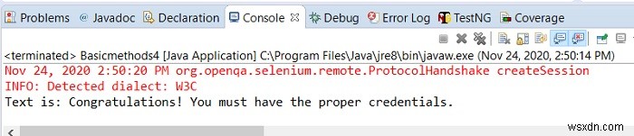 เราจะจัดการป๊อปอัปการตรวจสอบสิทธิ์ใน Selenium WebDriver โดยใช้ Java ได้อย่างไร 