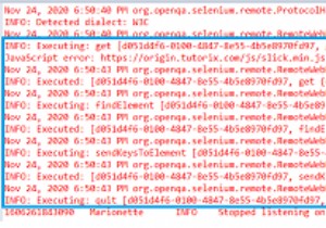 การบันทึกบันทึกของเบราว์เซอร์ด้วย Selenium WebDriver โดยใช้ Java 