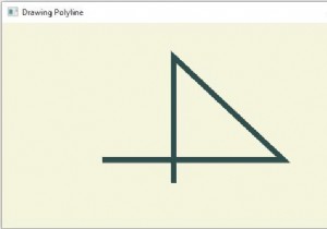 จะสร้าง Polyline โดยใช้ JavaFX ได้อย่างไร? 